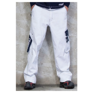 Малярные джинсы Flugger белые (100% cotton)
