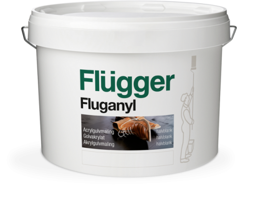 Краска Flügger Fluganyl Acrylic Floor Paint
