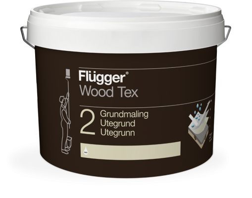 Алкидный грунт Flügger Wood Tex Grundmaling (02 Wood Tex Priming Paint)